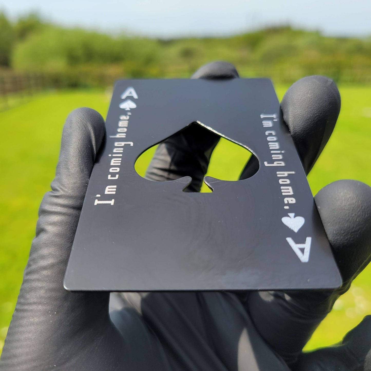 Ace of Spades Bottle Opener