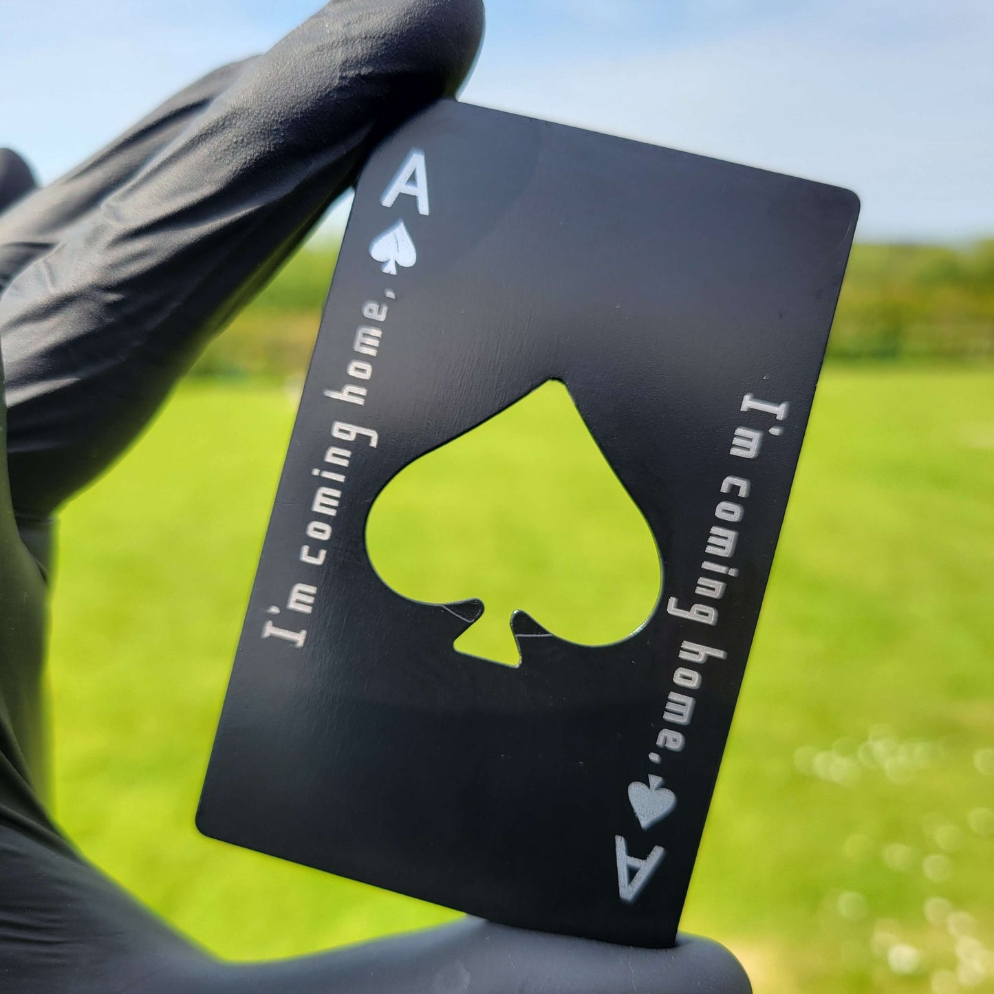 Ace of Spades Bottle Opener