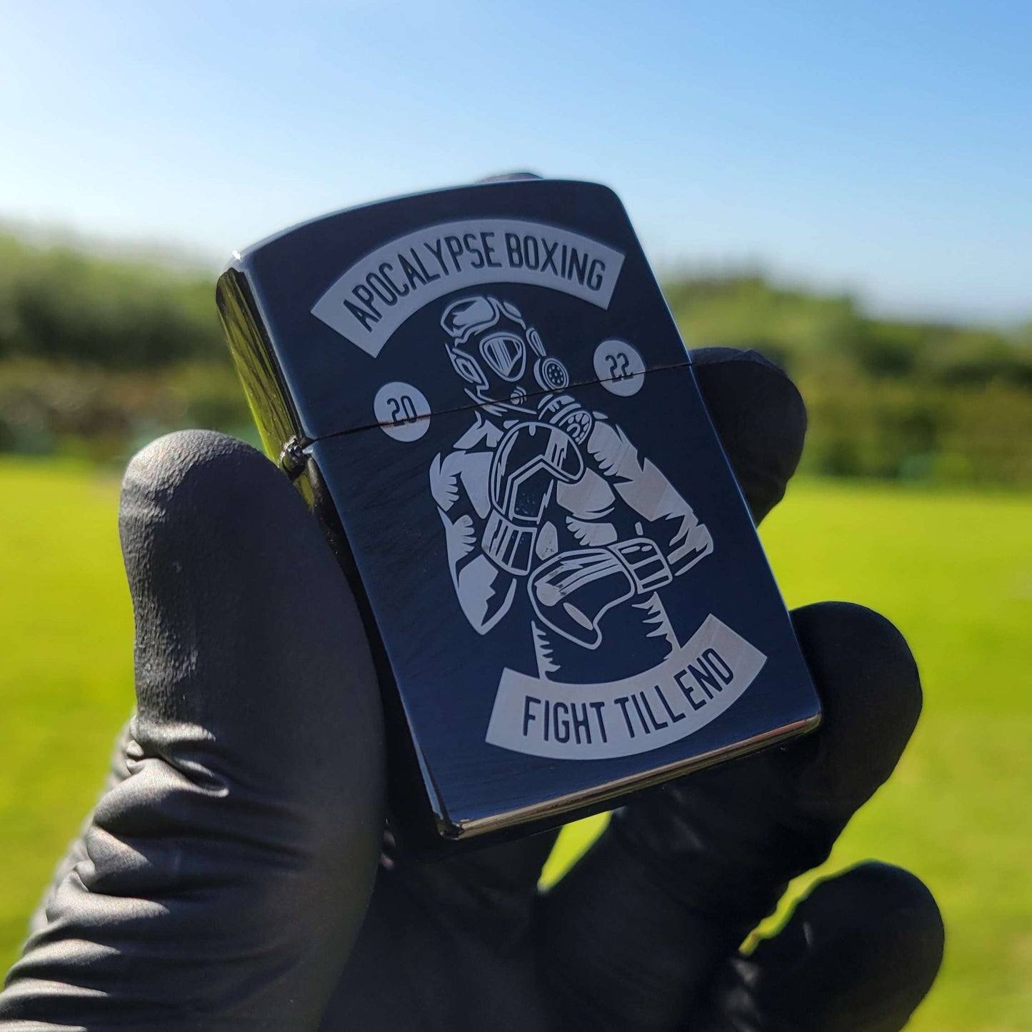 Apocalypse Boxing Windproof Lighter