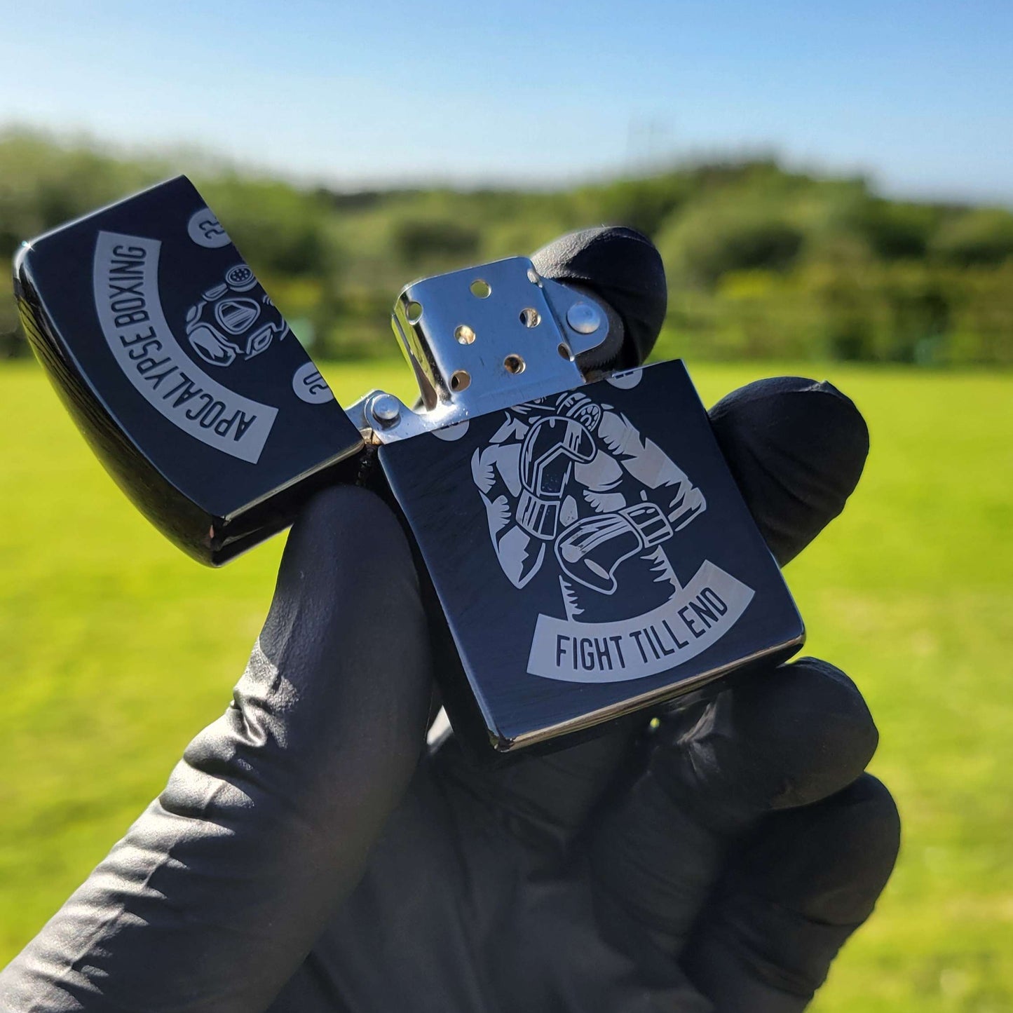 Apocalypse Boxing Windproof Lighter