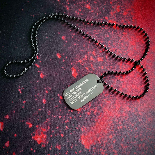 Personalized Battlefield Dog Tags